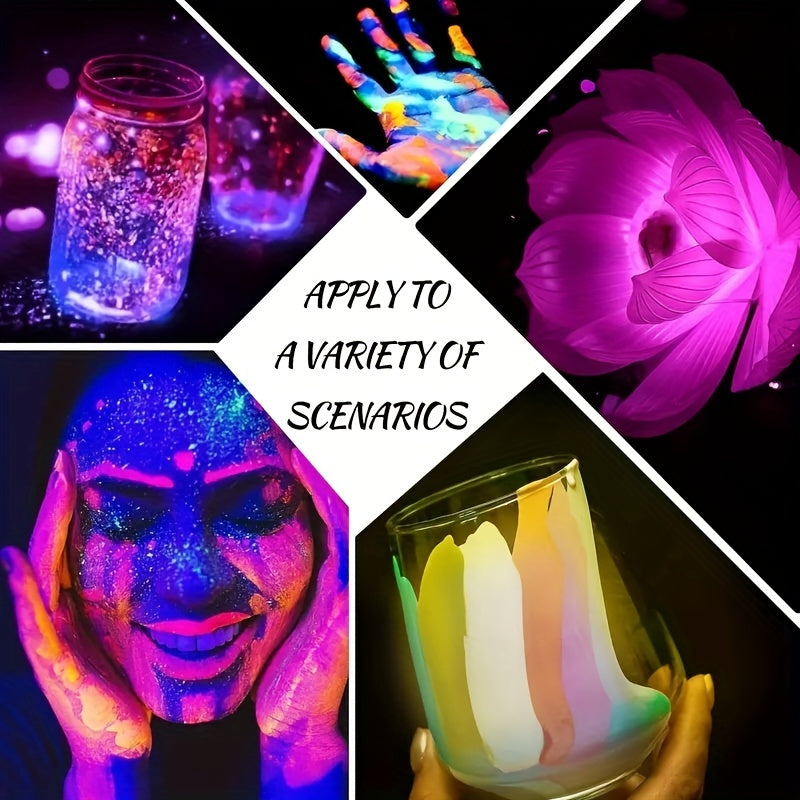 12 Color Glow In The Dark Powder Epoxy Resin Dye Pigment