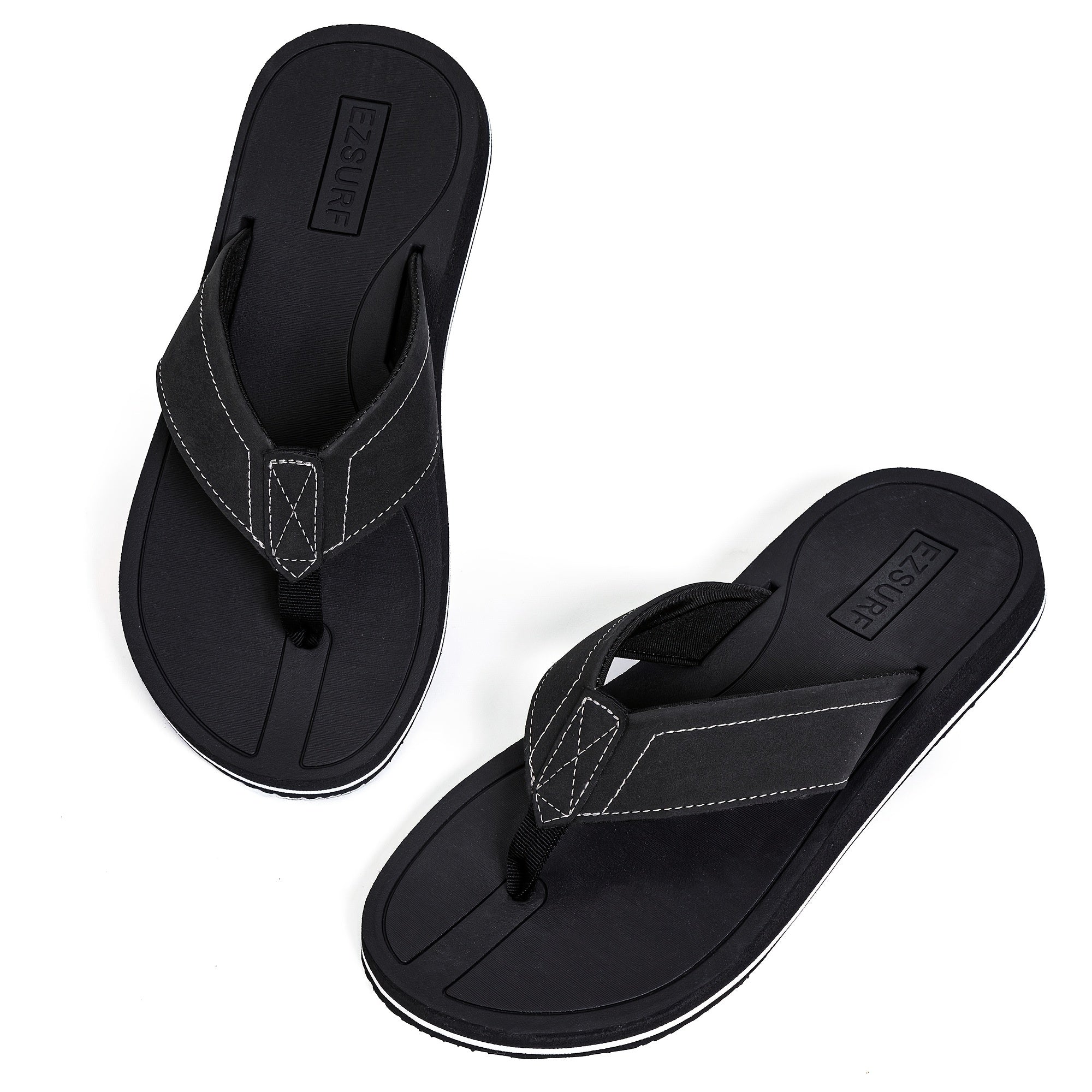 Men's Arch Support Flip Flops Lightweight Comfortable Non Slip Thong Sandals