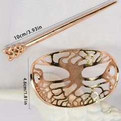 Vintage Hair Pin Solid Hair Clip Non Slip Hair Bun Holder Hair Accessory