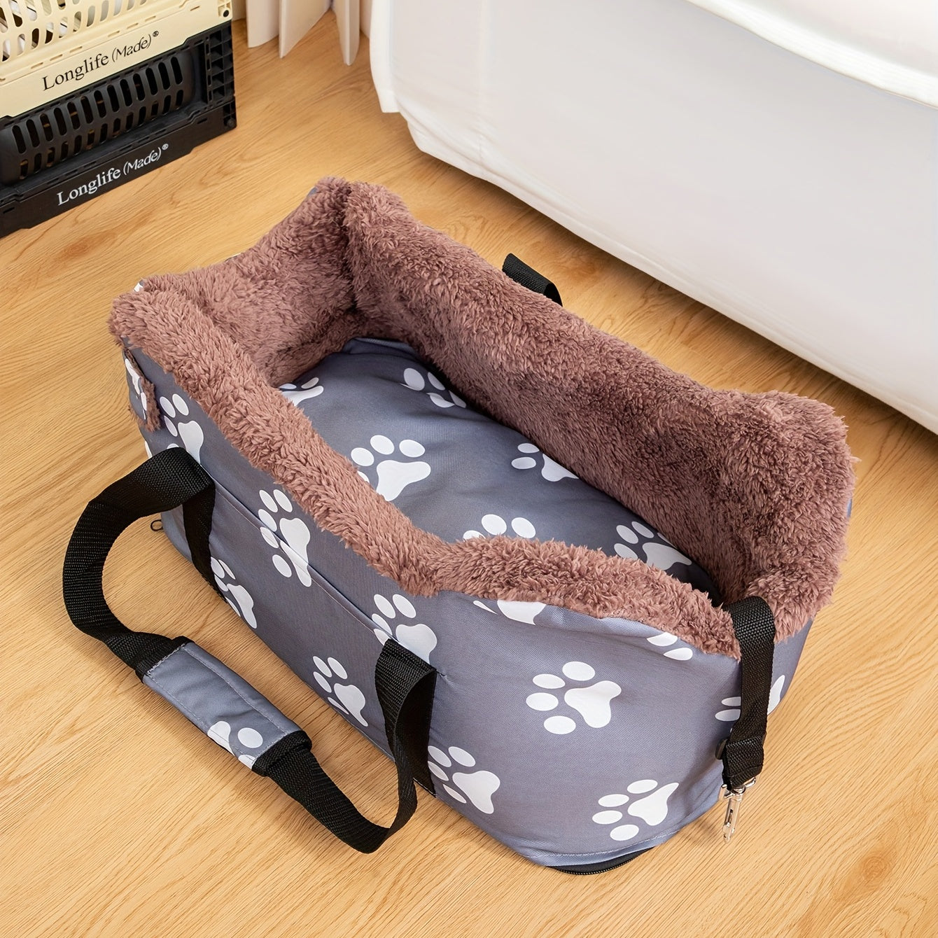 Cozy, Safe Dog Car Seat for Small and Medium Dogs