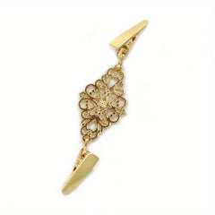 Retro Cardigan Clip Cape Shawl Sweater Collar Duck Clip Hollow Brooch Pin