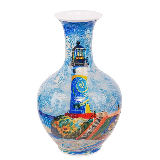 3D Puzzle Vase with 164 Curved Pieces Ideal Gift