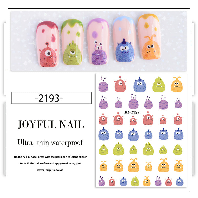 Cute Kitten And Puppy Nail Sticker
