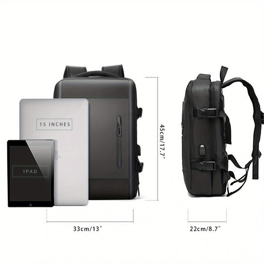 Men's Casual Adjustable Large Capacity Backpack