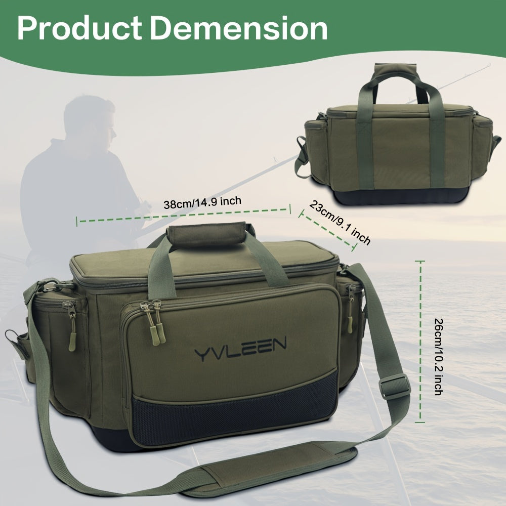 YVLEEN Large Fishing Tackle Storage Bag for 3600 3700 Tackle Box