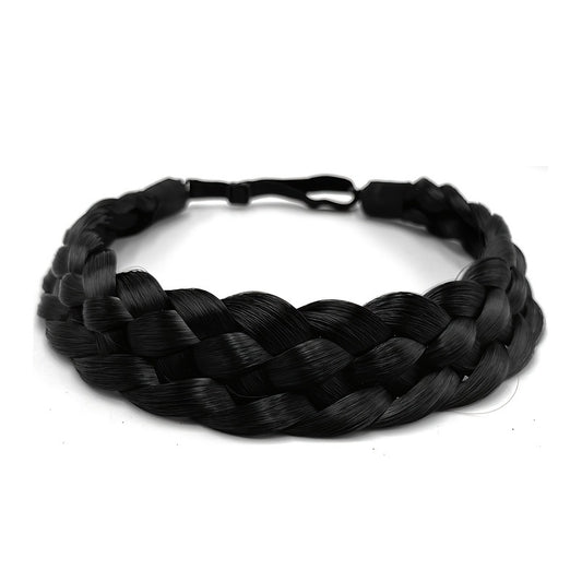 Braided Hair Band 5 Strands Wig Headband Synthetic Wig Hair Accessories