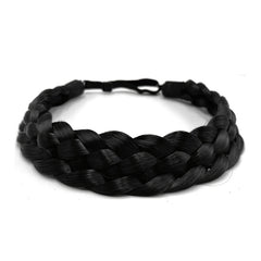 Braided Hair Band 5 Strands Wig Headband Synthetic Wig Hair Accessories
