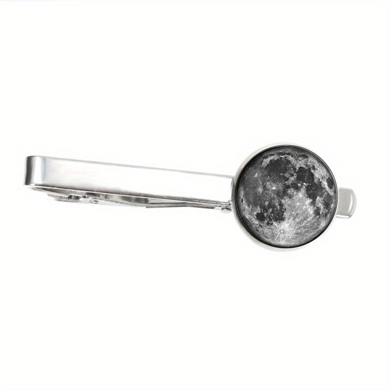 Moon Vintage Tie Clip For Men