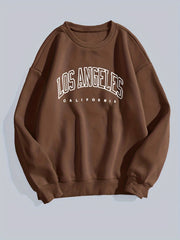 LA Print Crew Neck Sweatshirt