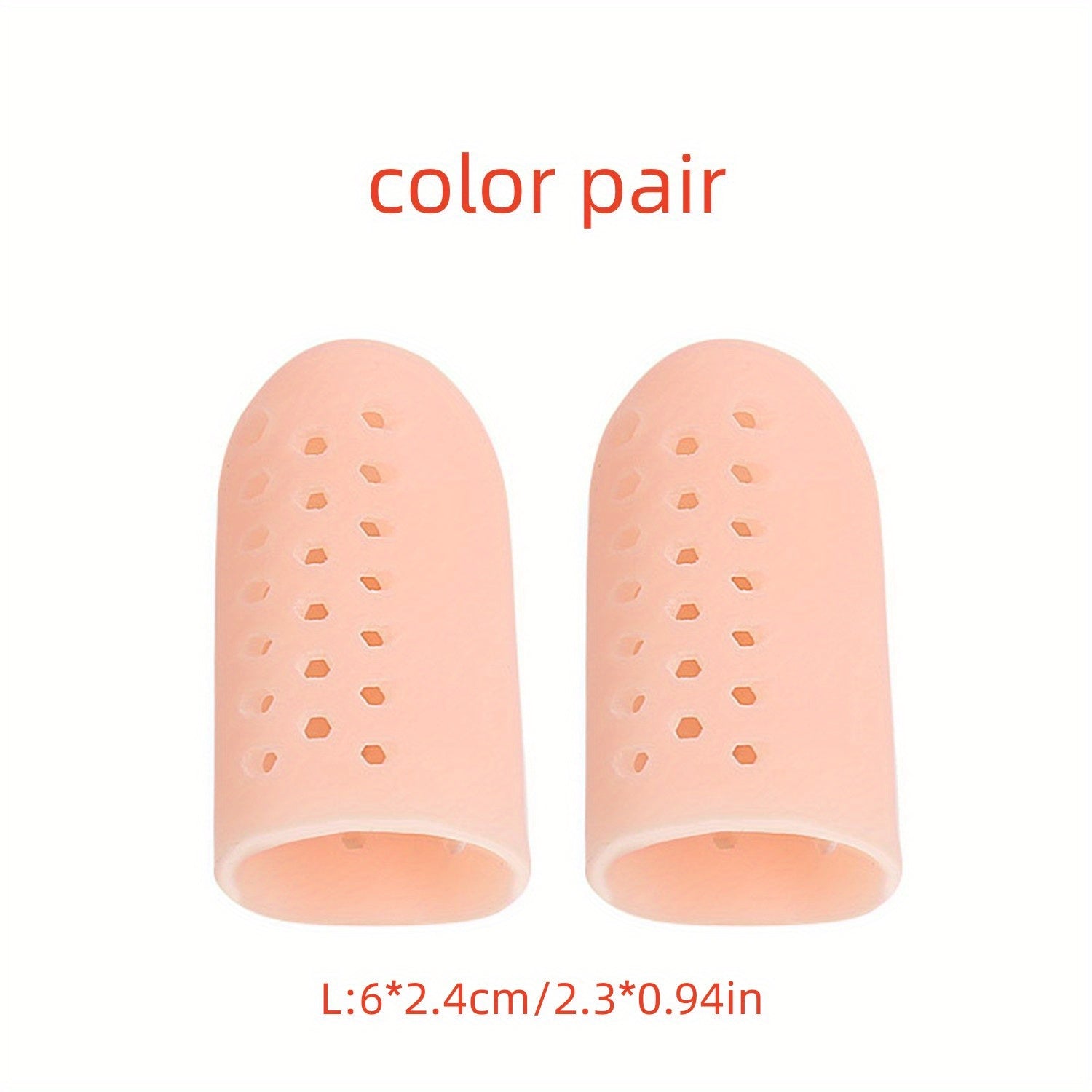 Breathable Silicone Toe Protectors for Runners & Foot Care