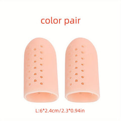 Breathable Silicone Toe Protectors for Runners & Foot Care