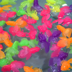 10pcs Colorful Goldfish Model Toy Gift Decoration