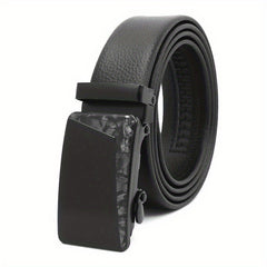 Automatic Slider Buckle Belt Business Casual Stylish Belt For Men