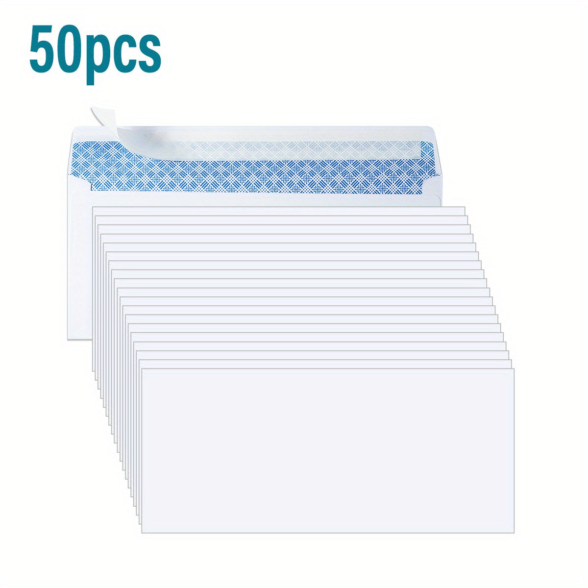 50 Self Seal Sticky Envelopes for Invitations and Greetings