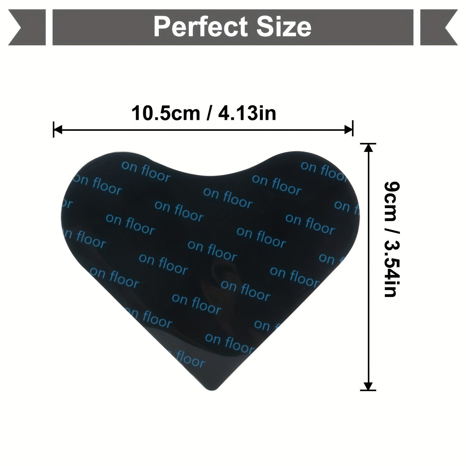 8pcs Non Slip Rug Gripper Pads for Hardwood Floors, Ceramic Tile, Area Carpets