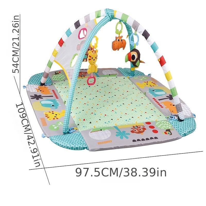5-in-1 Jumbo Musical Activity Gym Ball Pit Play Mat for Babies