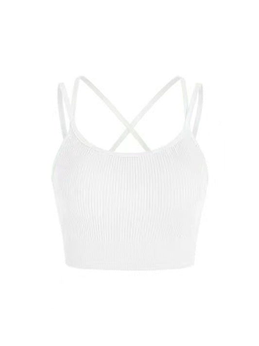 Criss Cross Bodysuits Cami Top