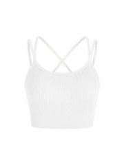 Criss Cross Bodysuits Cami Top