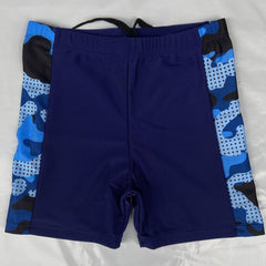 Boys Camo Swim Trunks for Beach Vacation