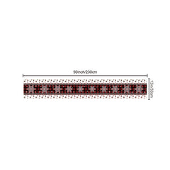 Snowflake Plaid Table Runner Festive Christmas Decor for Home & Parties