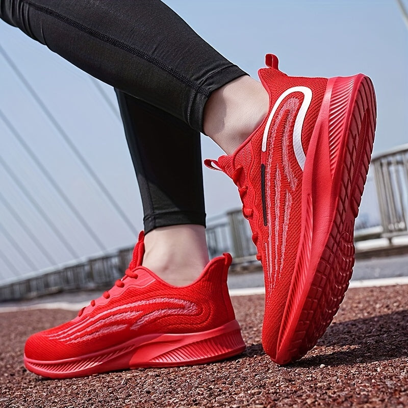 Men's Knitted Breathable Lightweight Running Shoes