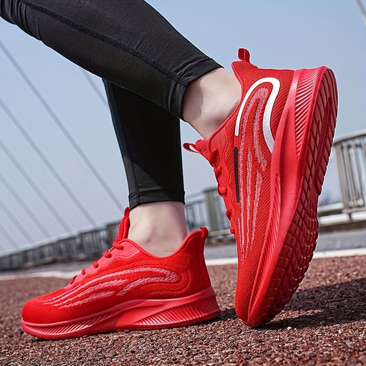 Men's Knitted Breathable Lightweight Running Shoes