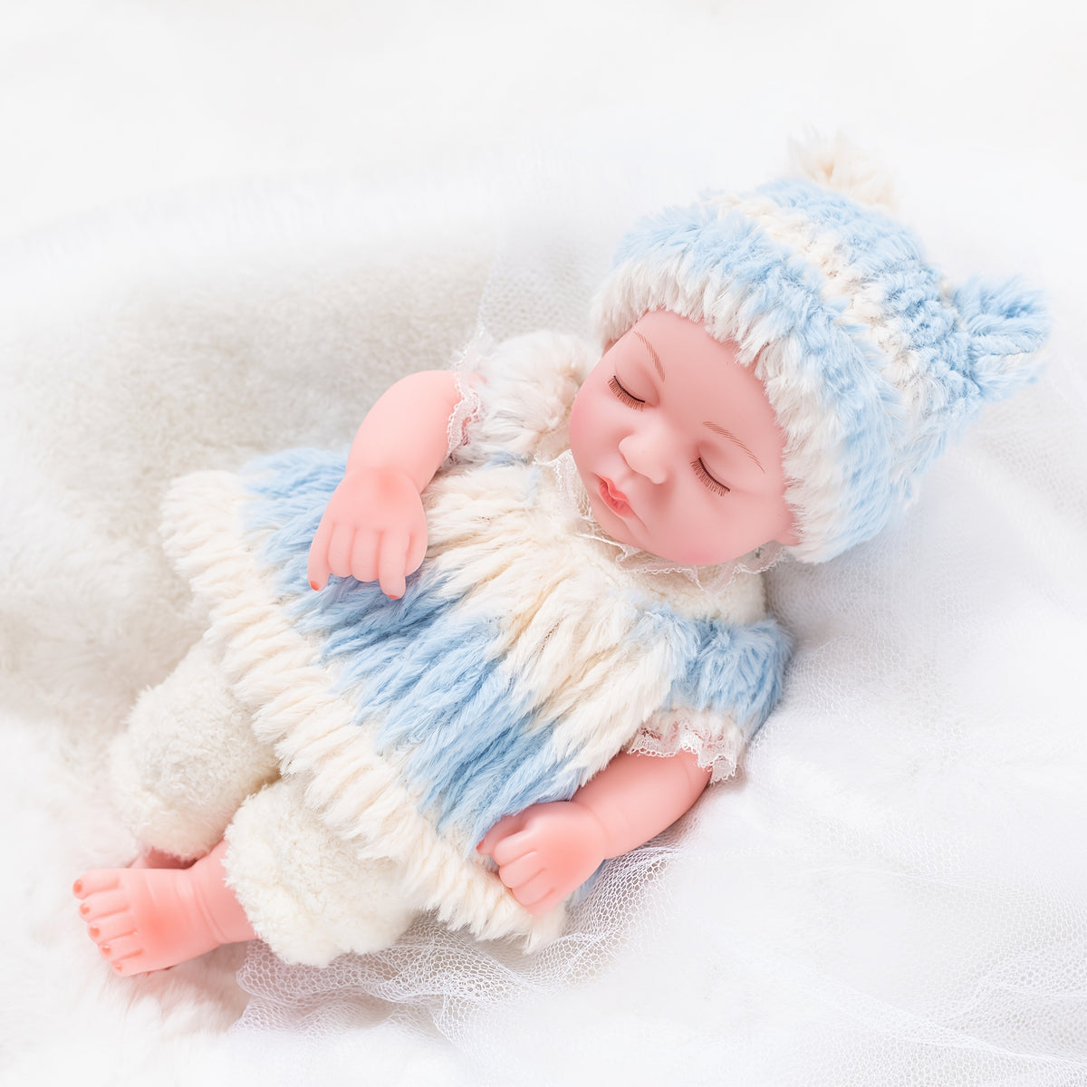 11 Inch Reborn Baby Doll Soothing Sleep Companion Toy