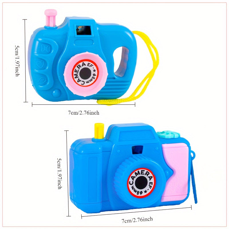 10pcs Kids' Viewing Cameras - Fun Cartoon Animal Design