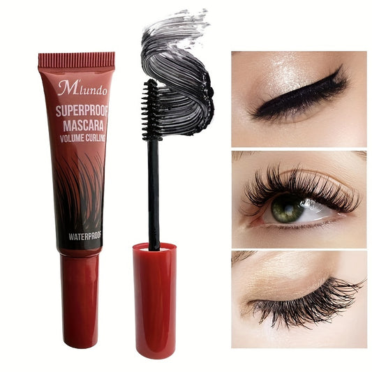 Waterproof Volumizing 4D Mascara Thick Curling Lengthening Smudge Proof
