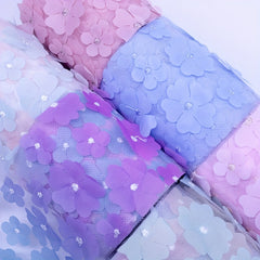 Rainbow Gradient Tulle Roll 914cm Organza Gauze for DIY Headwear