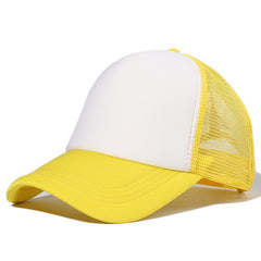 Mesh Baseball Hat Sun Protection Peaked Cap