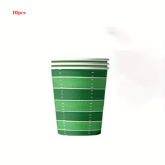 Football Party Supplies - Touchdown Plates & Napkins Set