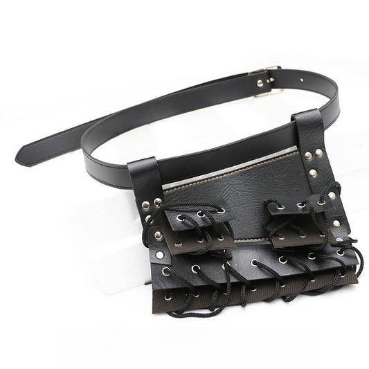 Halloween Anime Sword Cosplay Accessories Sword Belt PU Leather Fixing Device
