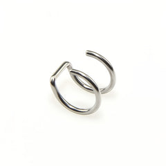 U Shaped Lip Ring Ear Clip Y2K Jewelry For Women & Girls 1 Pc