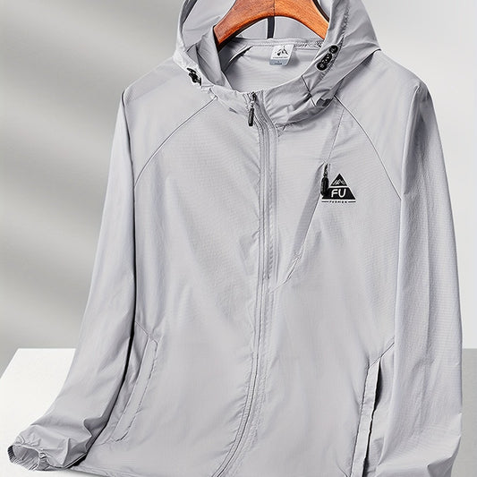Men's Sun Protection Hooded Jacket for Outdoor Activities