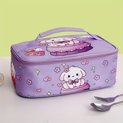 Cartoon Insulated Bag Portable Aluminum Foil Cooler Bag