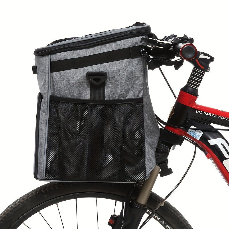 Pet Carrier Bike Basket Bag Multifunctional Dog Cat Backpack