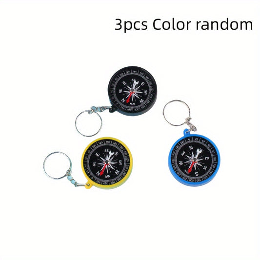 3pcs Outdoor Compass Scientific Educational Exploration Tools