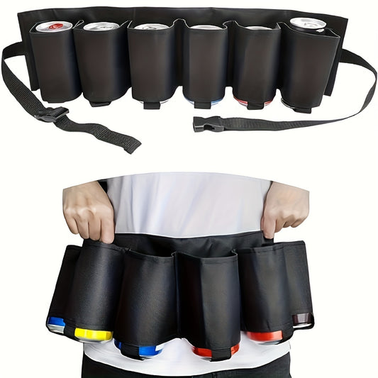 Portable Soda Bottle Holder Belt for Camping Picnic Party Waist 89-119