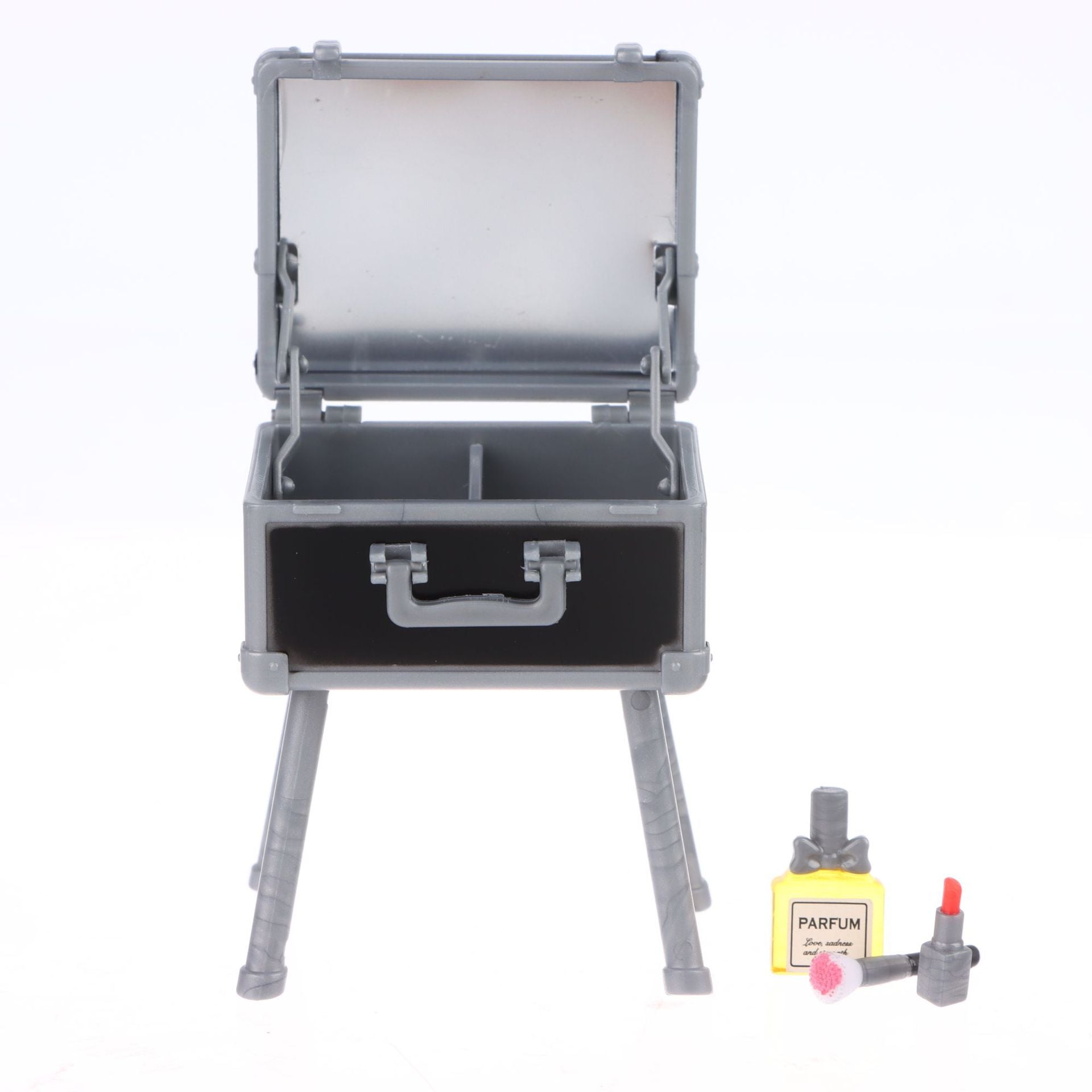 1:12 Scale Dollhouse Scene with Cosmetic Accessories Set