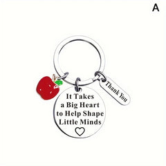 Metal Keychain Keyring Teacher's Gift Christmas Gift