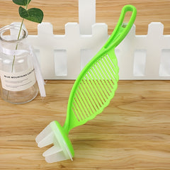 Rice Washing Bowl With Strainer Lid Ergonomic Handle