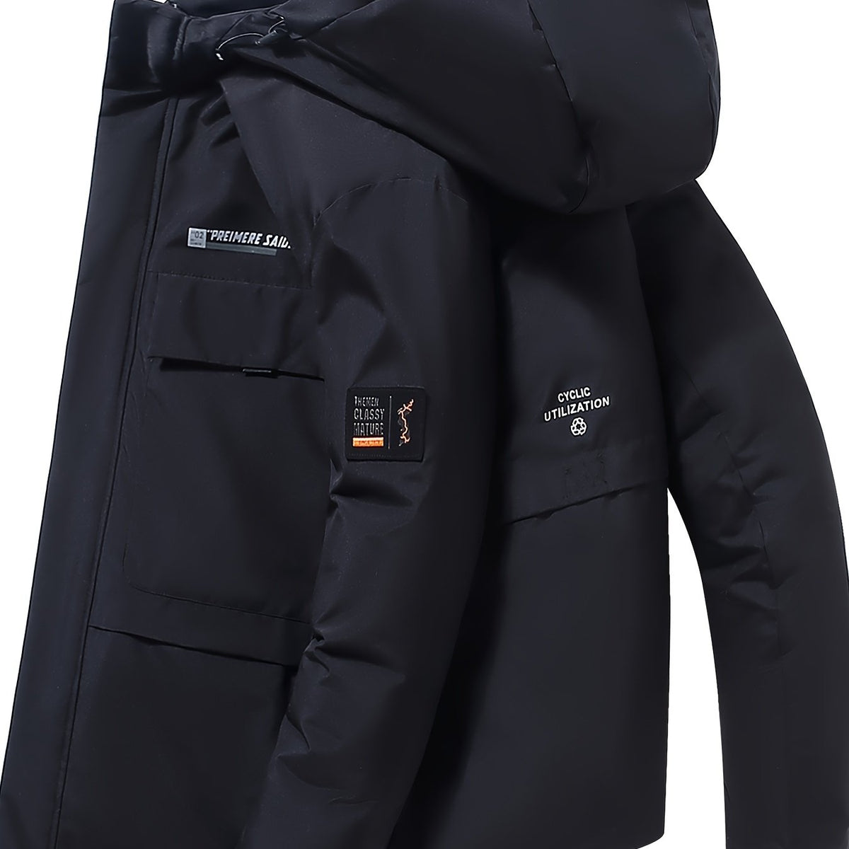 Men's Casual Warm Duck Down Coat Jacket For Fall Winter