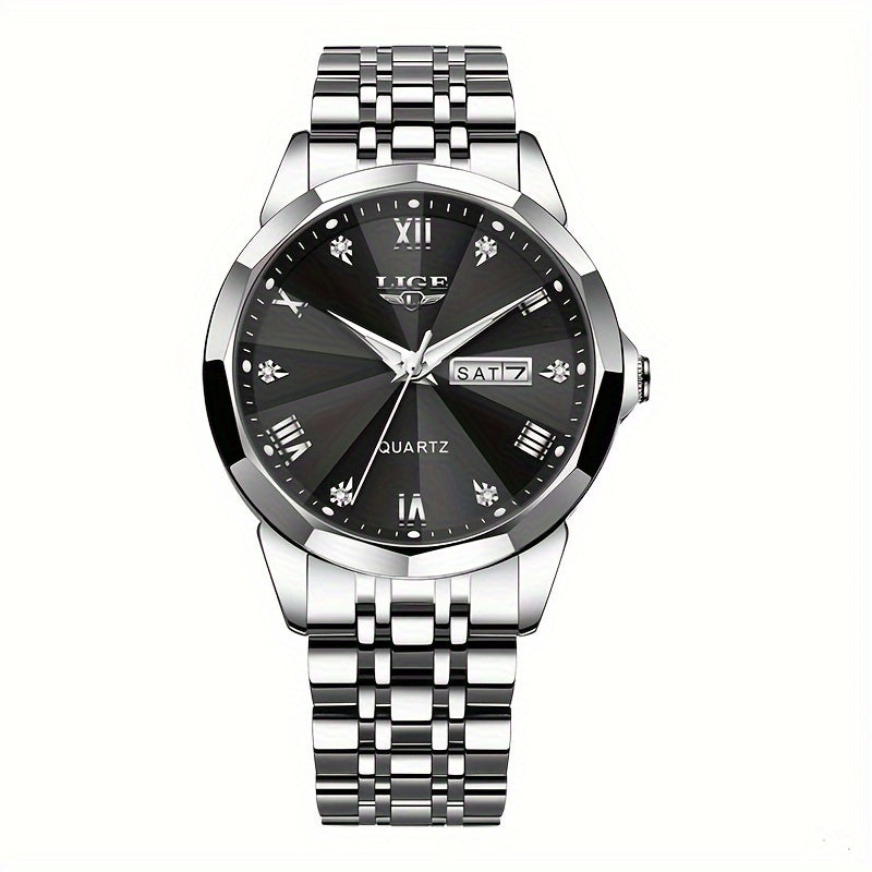 Women's Casual Waterproof Sport Quartz Wristwatch