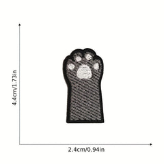 10pcs Men's Sole Embroidered Patches Sew On Applique Repair Patch Decorations