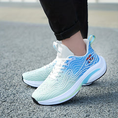 Shock Absorption Running Shoes Soft Sole Breathable Mesh Sneakers