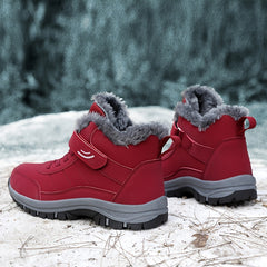 Warm Hiking Shoes Non Slip Wear Resistant Camping Shoes Women's Footwear