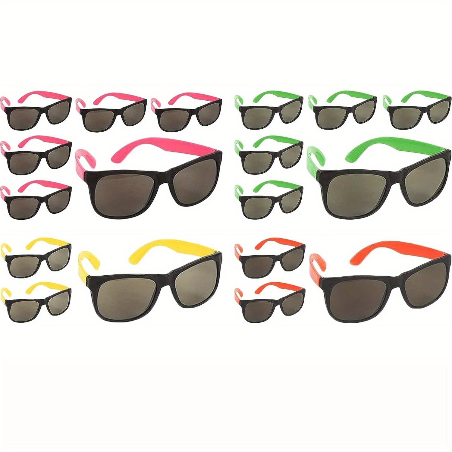Neon Party Sunglasses Bulk for Adults & Teens