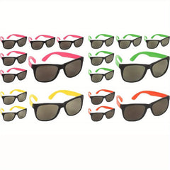Neon Party Sunglasses Bulk for Adults & Teens