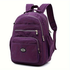 Stylish Waterproof Nylon Backpack for Students